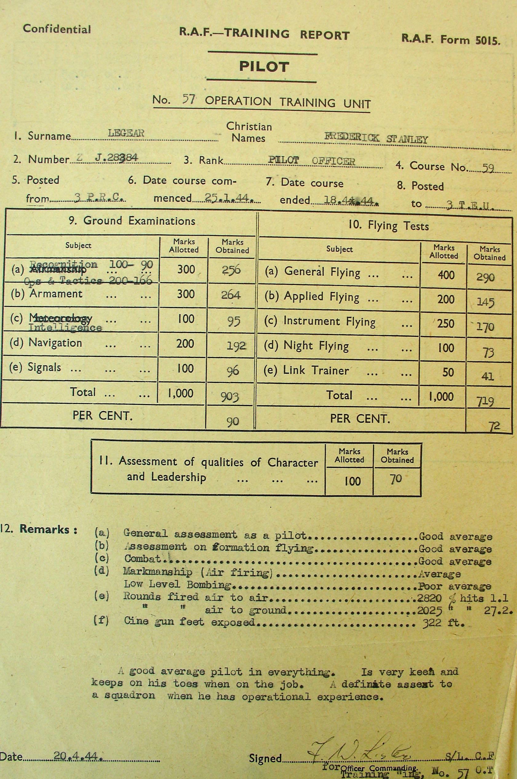 Frederick Stanley Le Gear