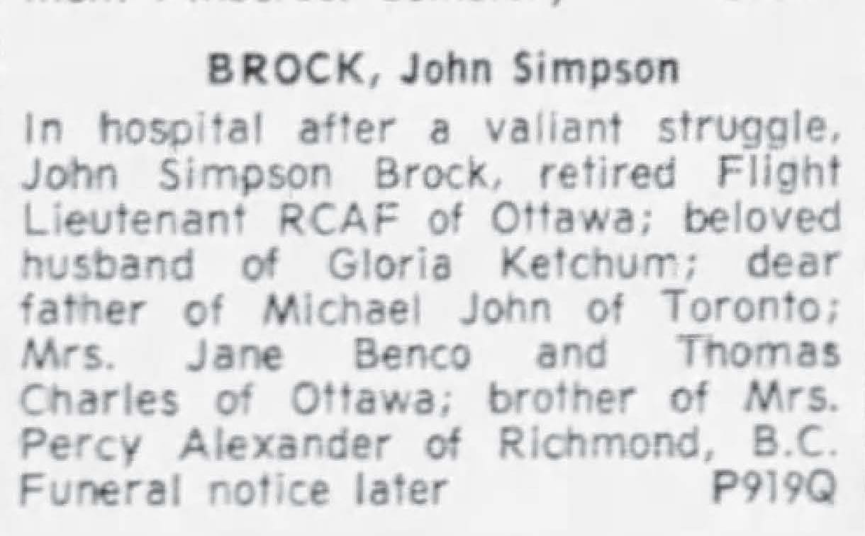 John Simpson Brock