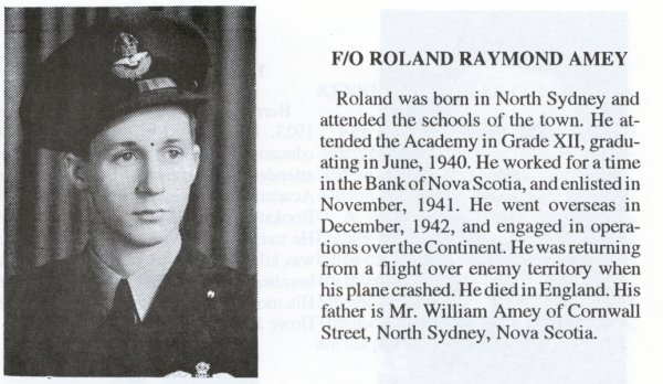 Roland Raymond Amey